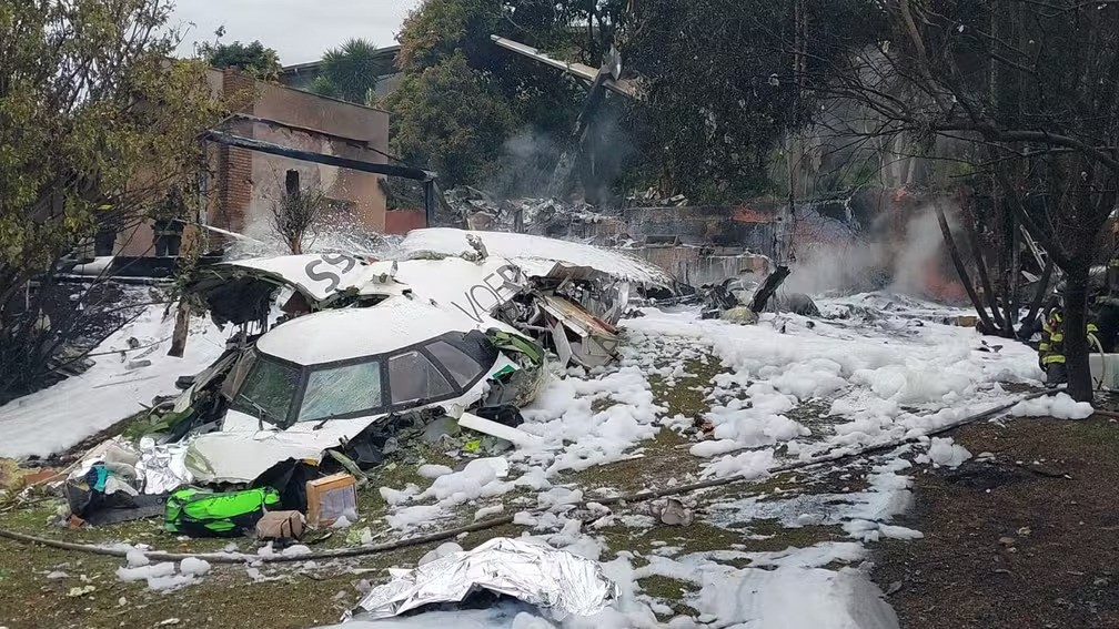 Aeronave que caiu em Vinhedo passou por longa manutenção após problemas estruturais