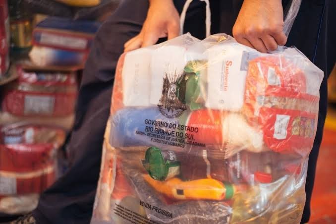 Governo gaúcho distribuirá cestas básicas e kits de alimentos a 62 municípios em estado de calamidade