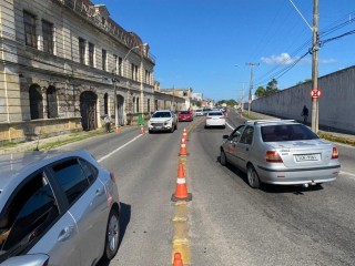Recapeamento da Av. Presidente Vargas deve ser concluído até novembro, afirma o Executivo