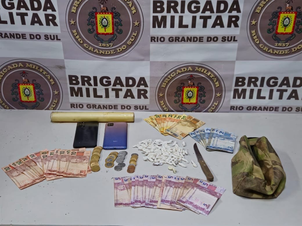 Casal é preso por tráfico de entorpecentes em Rio Grande