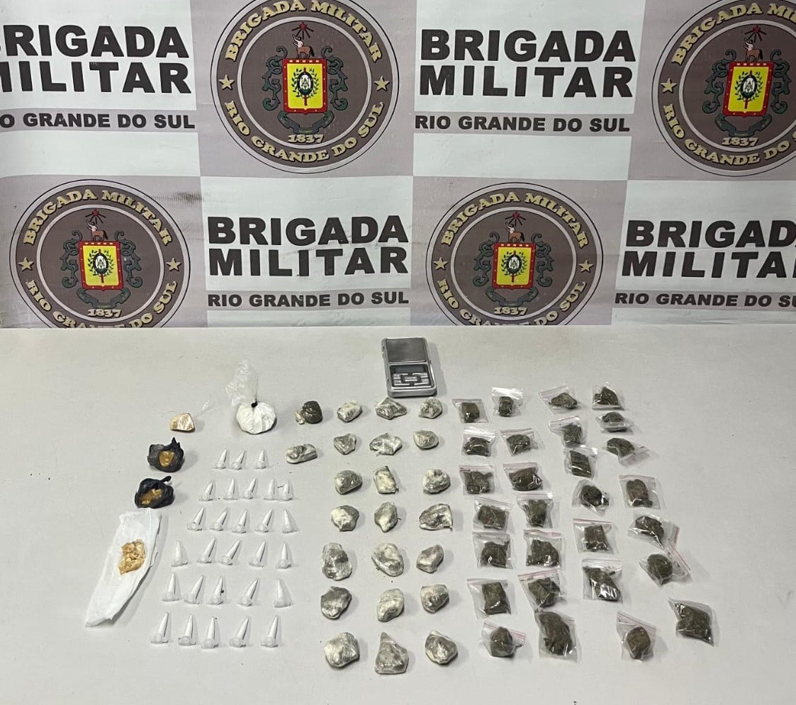 Brigada Militar apreende adolescente por tráfico de entorpecentes em Rio Grande
