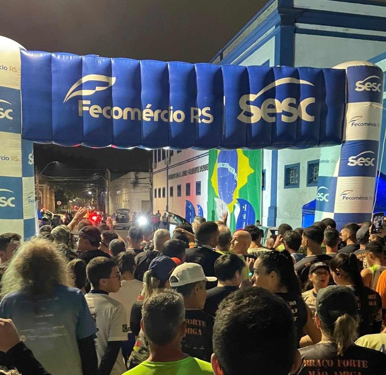 2ª Soldier Night Run reuniu centenas de corredores em Rio Grande