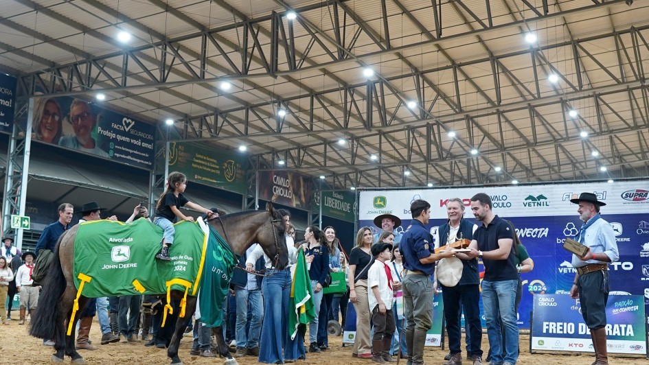 Final do Freio de Ouro celebra os grandes campeões e o melhor da genética do cavalo crioulo