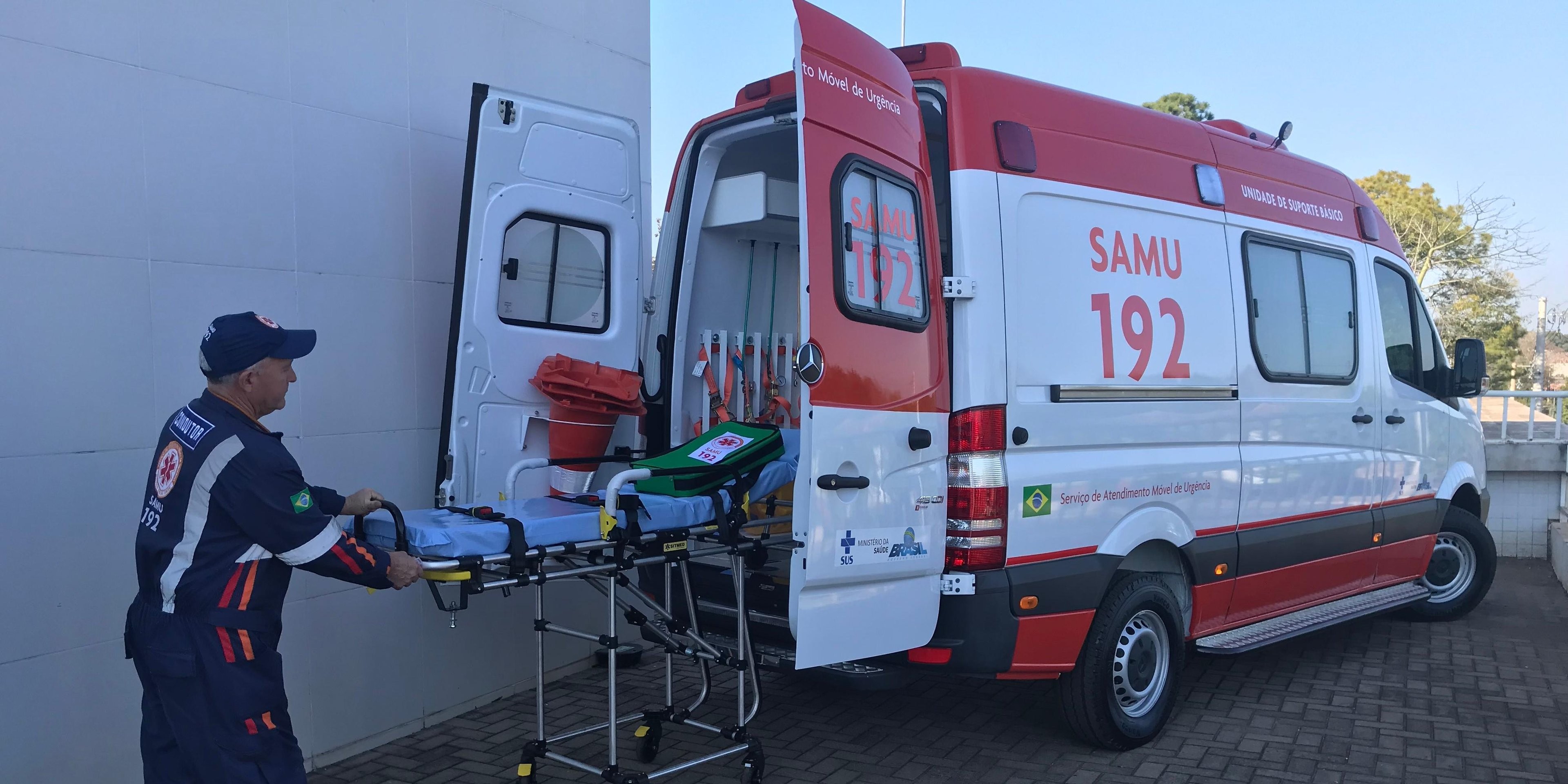 Samu tem média de 2,4 mil chamados por dia no RS