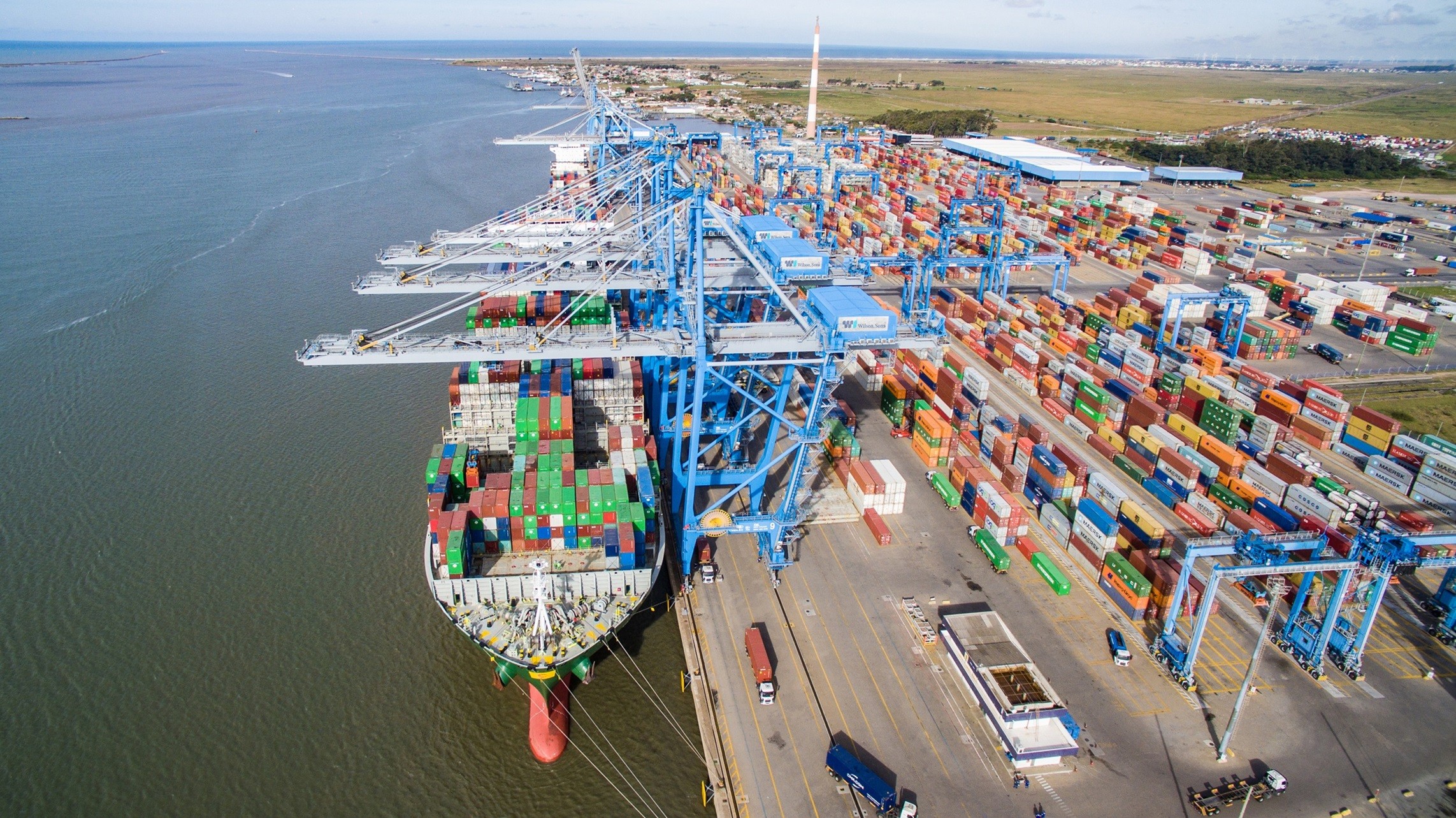 Exportação de pellets de madeira pelo Tecon Rio Grande teve aumento de 83% nos primeiros oito meses do ano