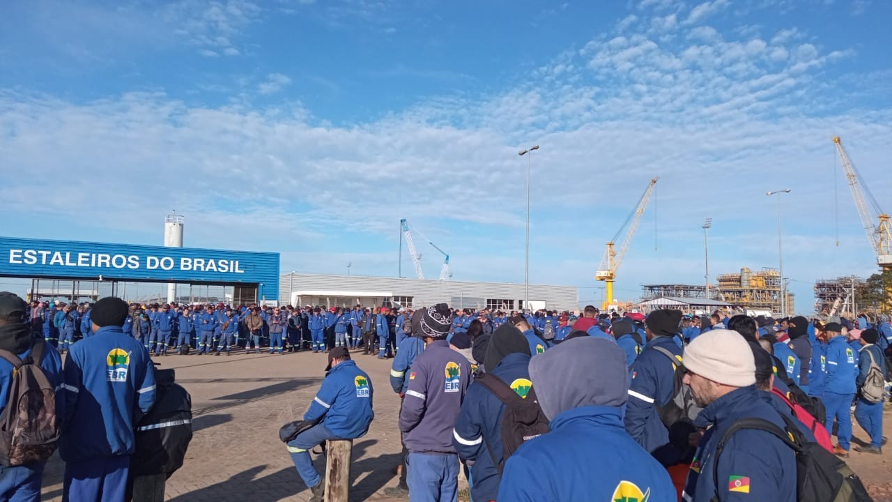 Demissão em massa no estaleiro EBR preocupa Sindicato dos Metalúrgicos