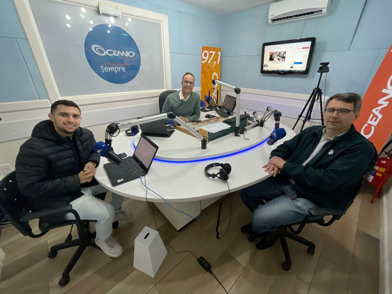 Candidato Fábio Branco (MDB) concede entrevista ao Giro Oceano