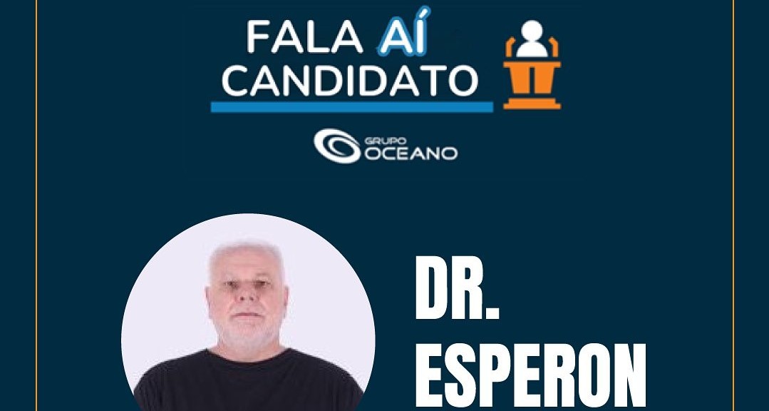 Candidato Dr. Esperon (DC) será o entrevistado do Giro Oceano na quinta-feira (26)