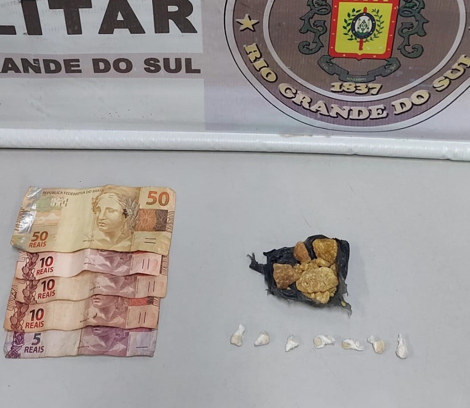 Brigada Militar apreende adolescente por tráfico de entorpecentes em Rio Grande