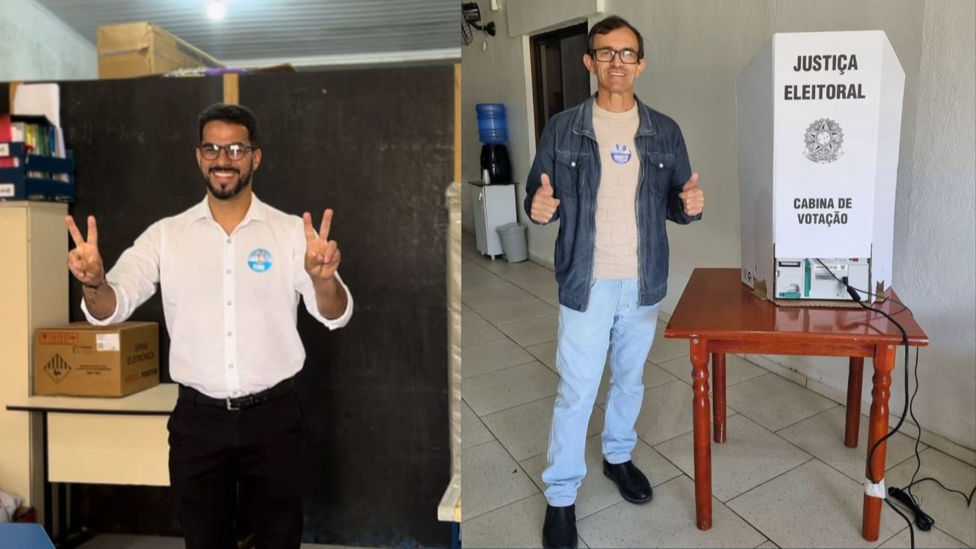 Candidatos à Prefeitura de SJN votaram pela manhã 
