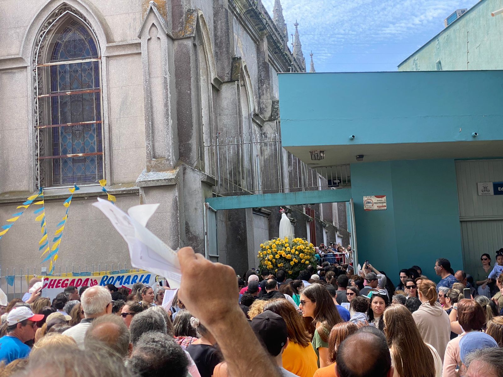Milhares de fiéis acompanharam a 50ª edição da Romaria de Nossa Senhora de Fátima em Rio Grande