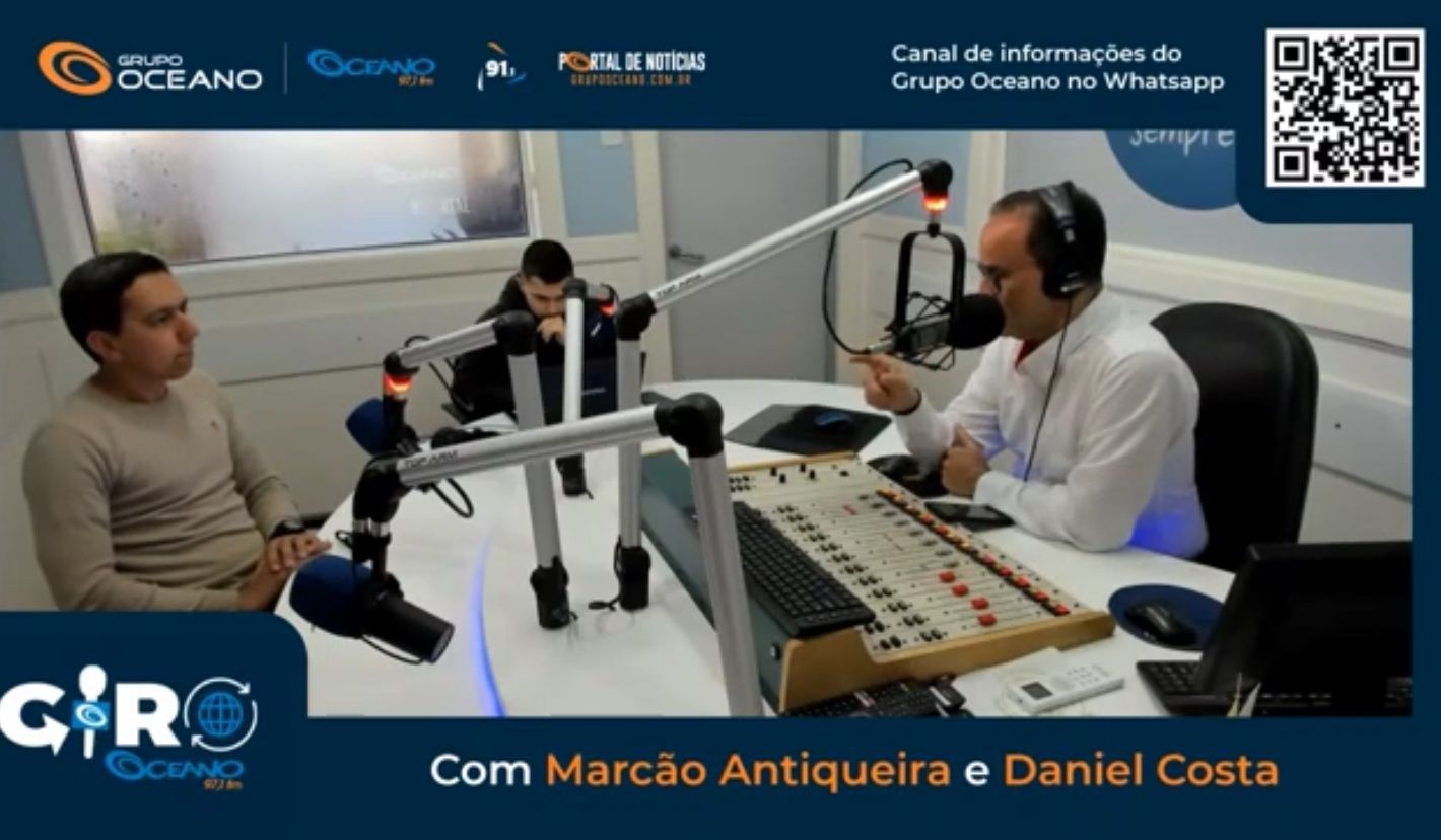 Vereador mais bem votado em SJN concede entrevista ao Giro Oceano