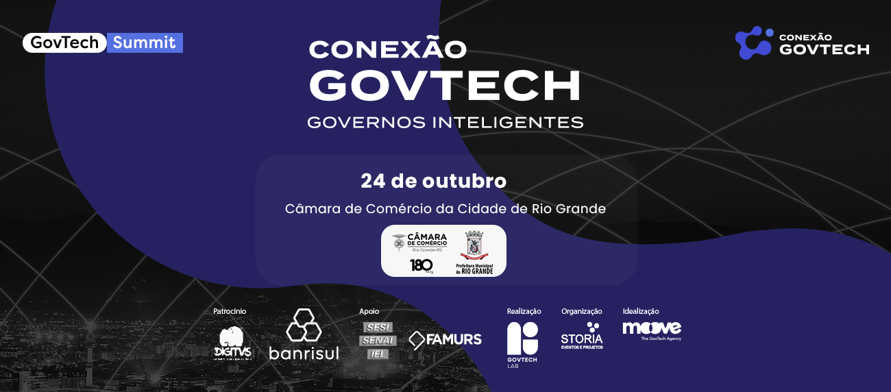 Conexão GovTech: Rio Grande recebe evento que propõe impulsionar a gestão pública com soluções inovadoras