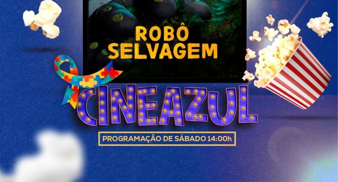 Praça Shopping promove mais uma edição do Cine Azul neste sábado (26)