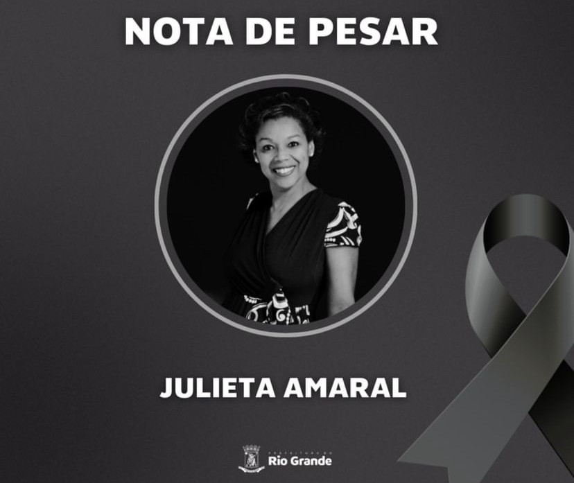 Prefeitura decreta luto oficial de 3 dias pela morte de Julieta Amaral