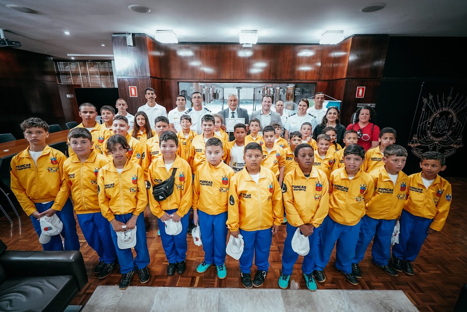 Alunos do PROFESP de Rio Grande visitam a Assembleia Legislativa do RS