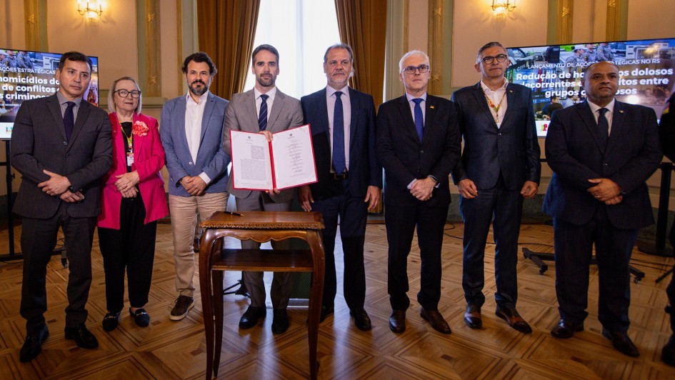 Estado formaliza acordo para combater homicídios em disputas entre grupos criminosos