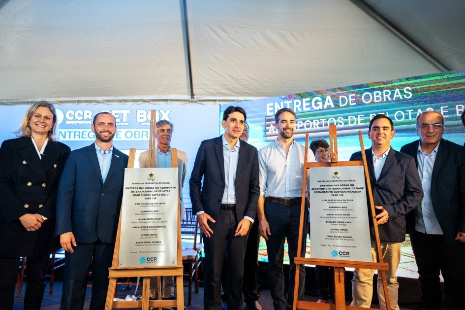 Aeroportos de Pelotas e Bagé avançam em modernização com obras da primeira fase concluídas