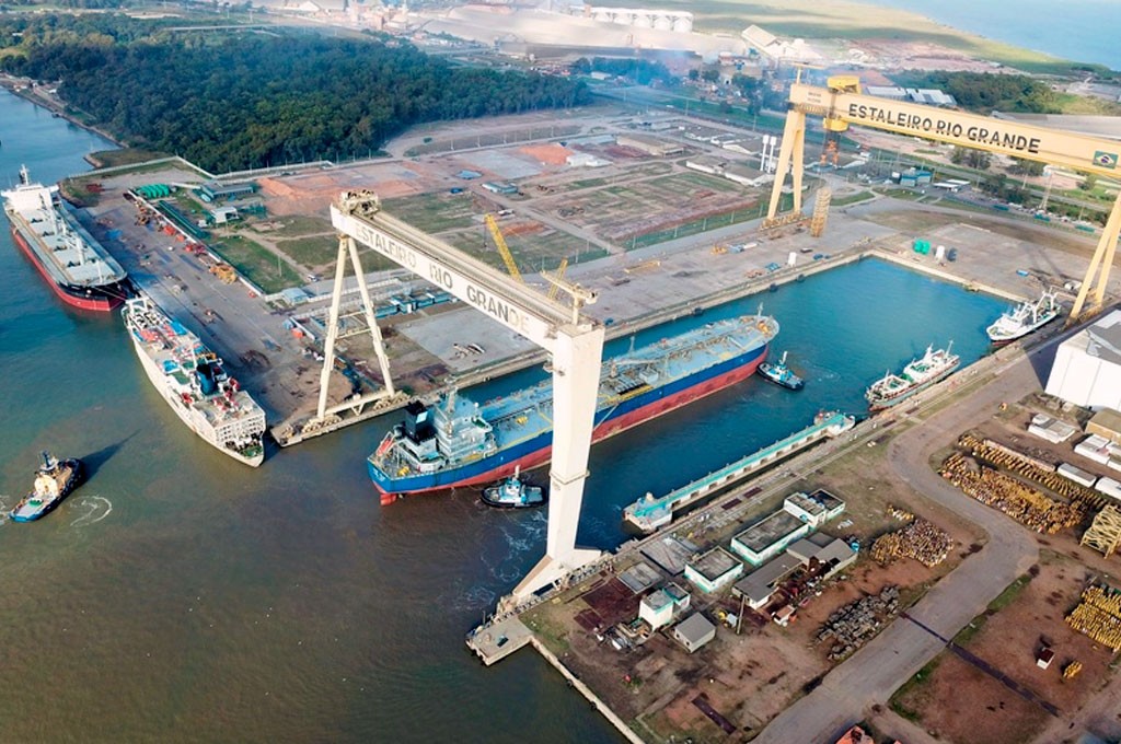 Estaleiro Rio Grande vence edital para construção de quatro navios da Transpetro
