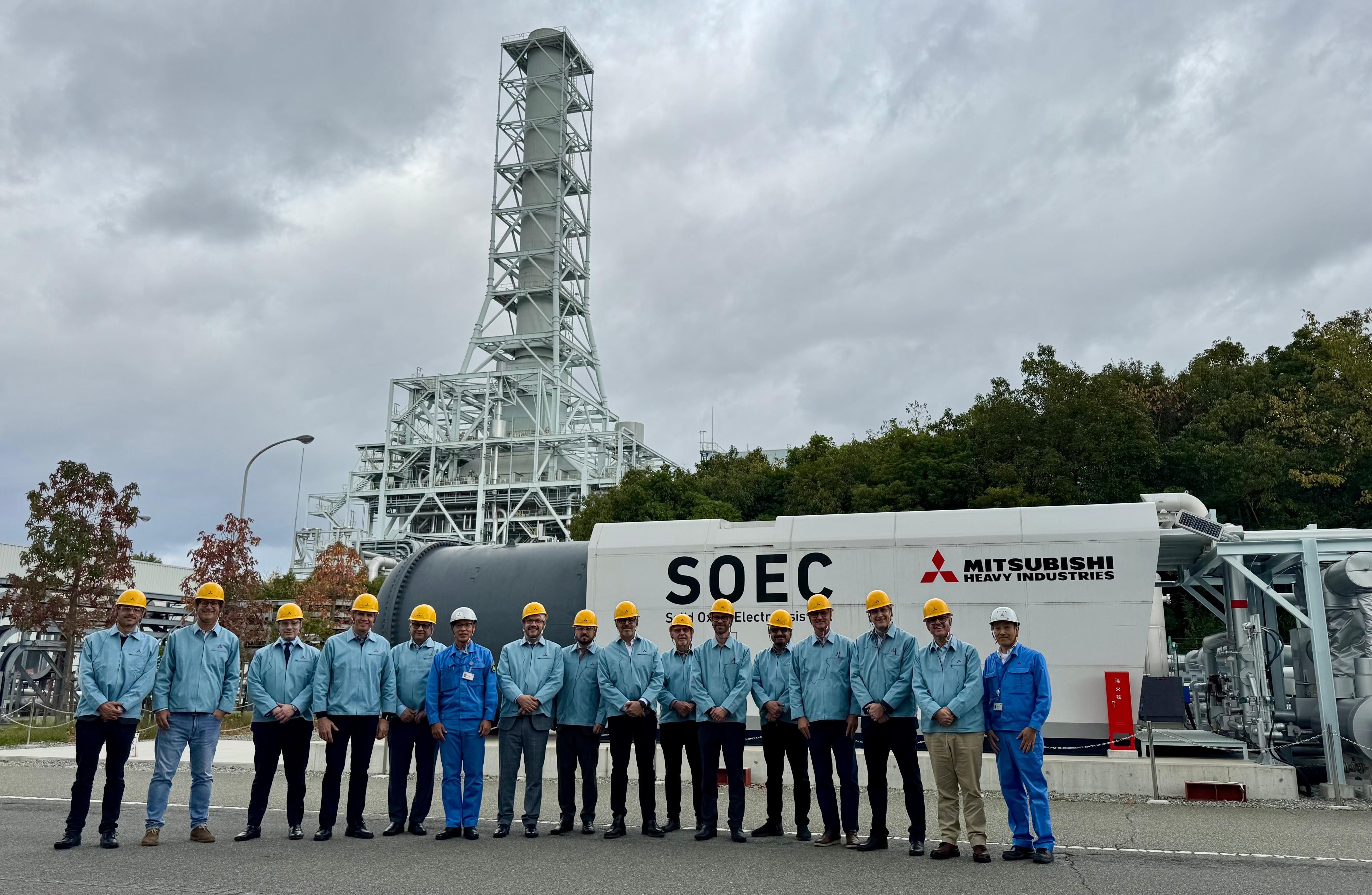 Portos RS esteve presente na comitiva que visitou planta de hidrogênio verde no Japão