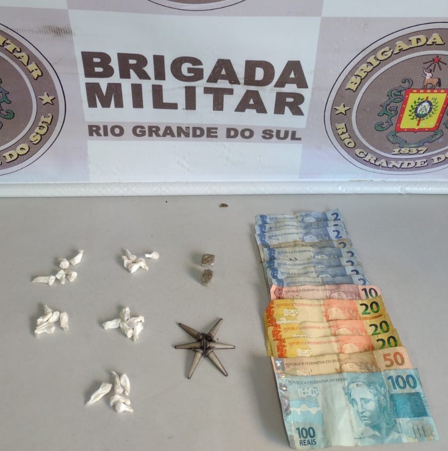 Homem é preso por tráfico de drogas no bairro São Miguel, em Rio Grande 