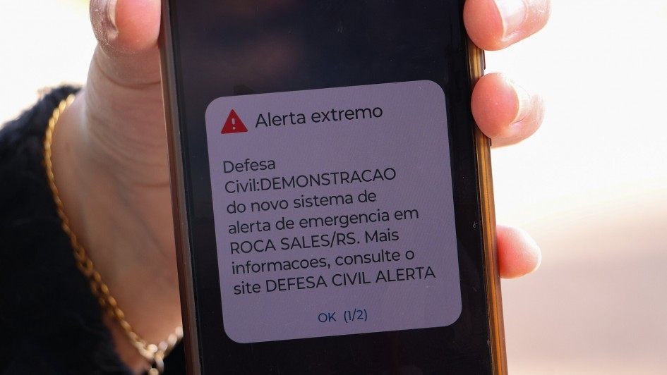 Defesa Civil implementa nova ferramenta de alerta para desastres no Rio Grande do Sul