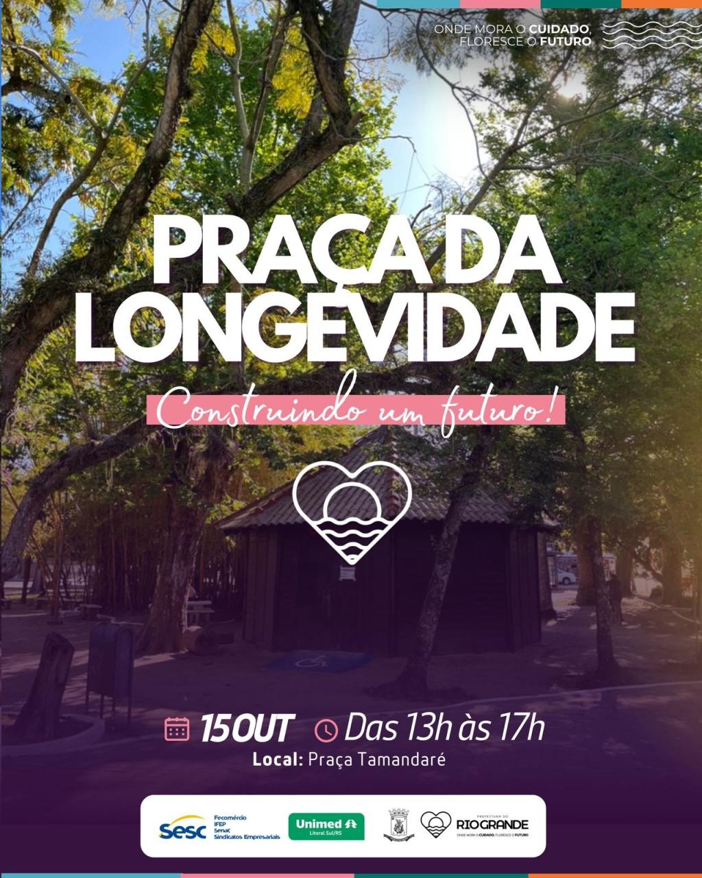 Praça da Longevidade oferece serviços e atividades gratuitas nesta quarta-feira em Rio Grande