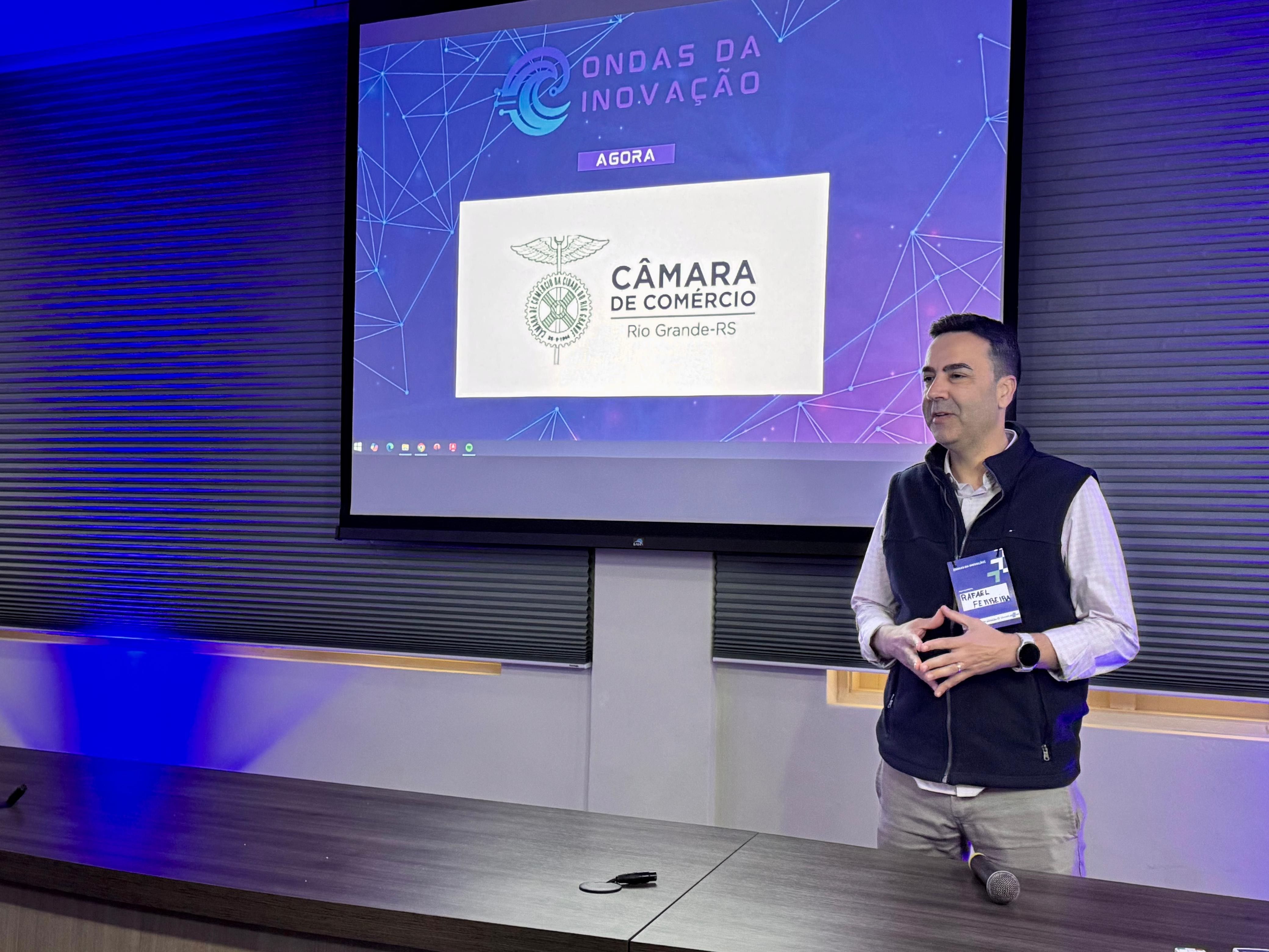 Câmara de Comércio do Rio Grande participa de evento sobre inovação de negócios 