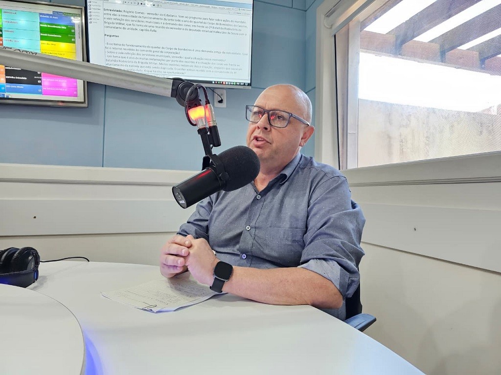 Rogério Gomes fala sobre quartel dos bombeiros do Cassino, reajuste do vale-refeição de servidores e obras da ERS-734