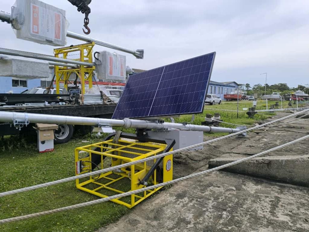 Defesa Civil instala estação hidrometeorológica para monitorar o clima em Rio Grande