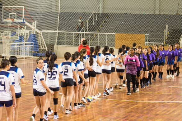 Equipes rio-grandinas se destacam na Liga RS de Handebol Infantil Feminino