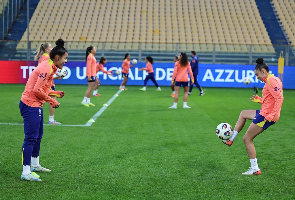 Seleção feminina defende supremacia sobre Itália em novo amistoso