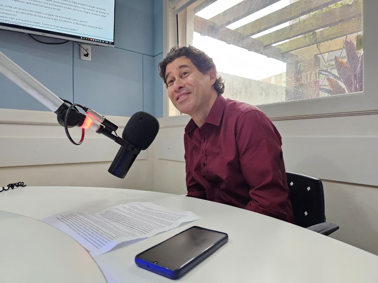 Presidente do Educandário Coração de Maria destaca ações e anuncia concerto da Orquestra Jovem do RS para arrecadar fundos para instituição 