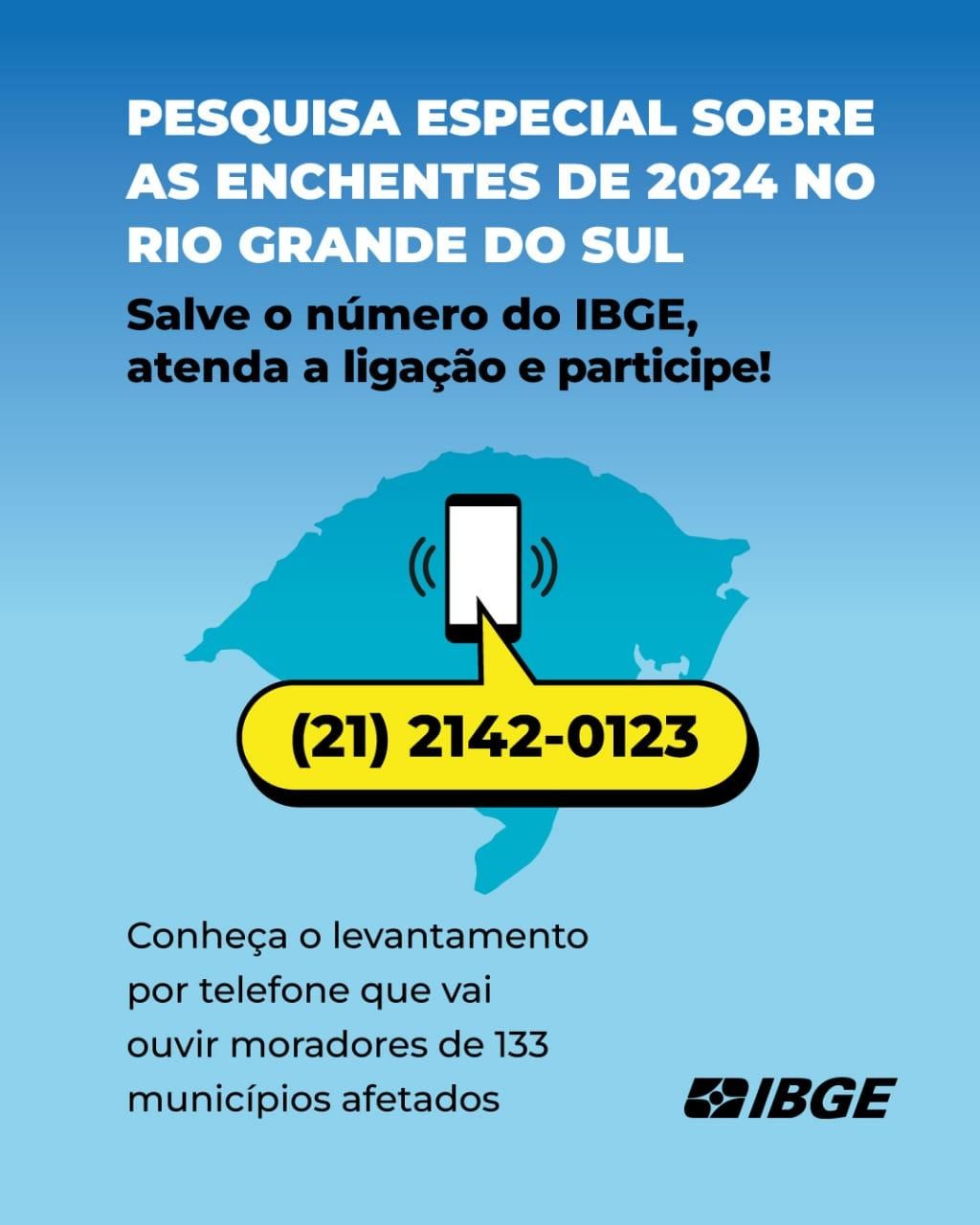 Pesquisa inédita do IBGE em Rio Grande mapeia efeitos das inundações de 2024