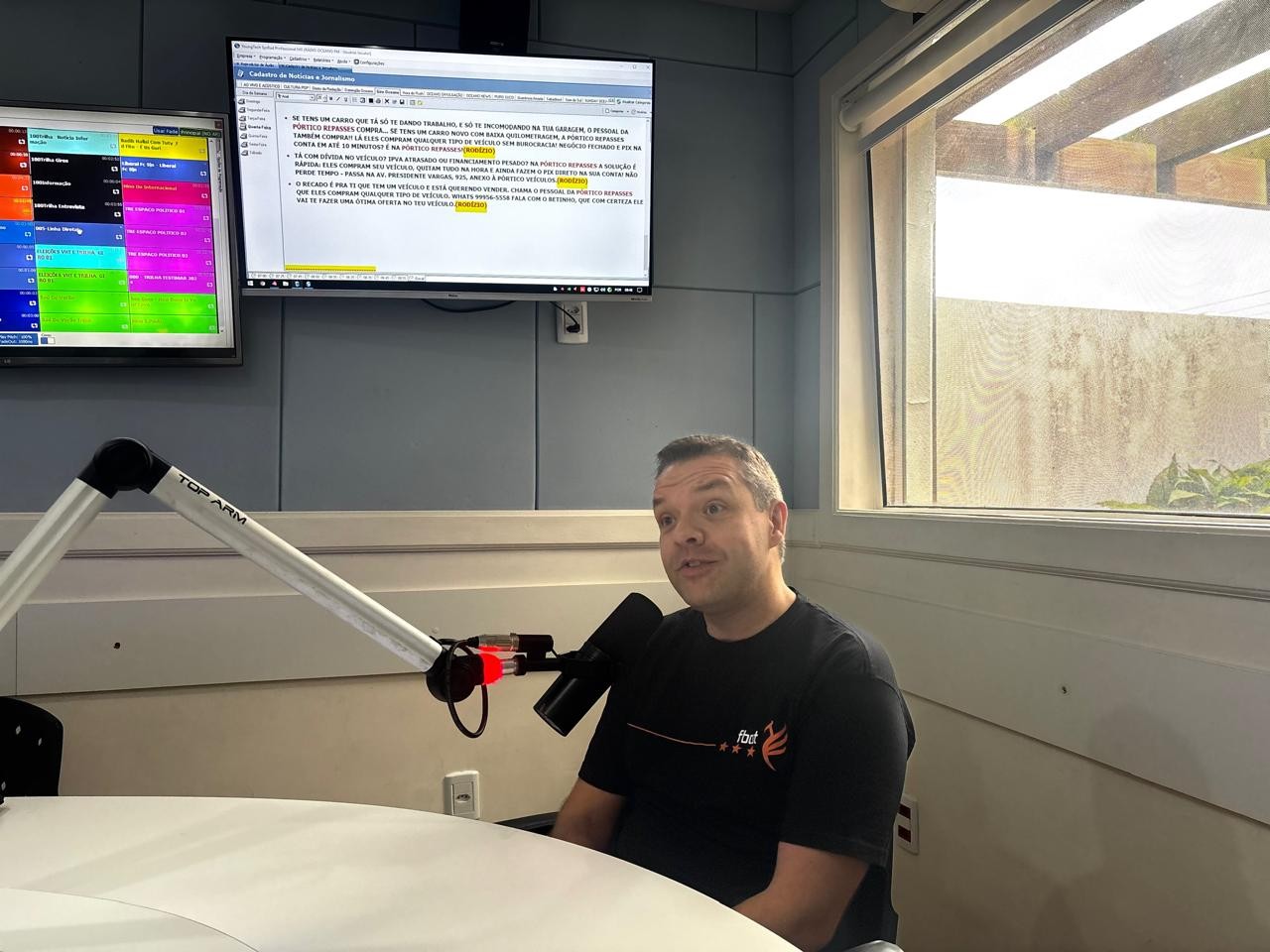 Giro Oceano recebe professor da FURG para anunciar lançamento do curso de Engenharia de Robôs em 2026