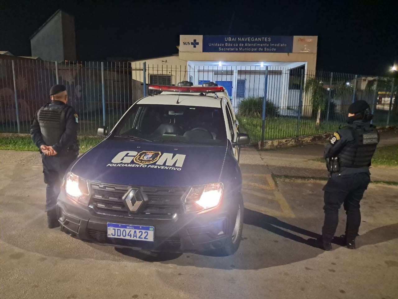 Guarda Municipal de Pelotas reforça monitoramento de UBSs do município 