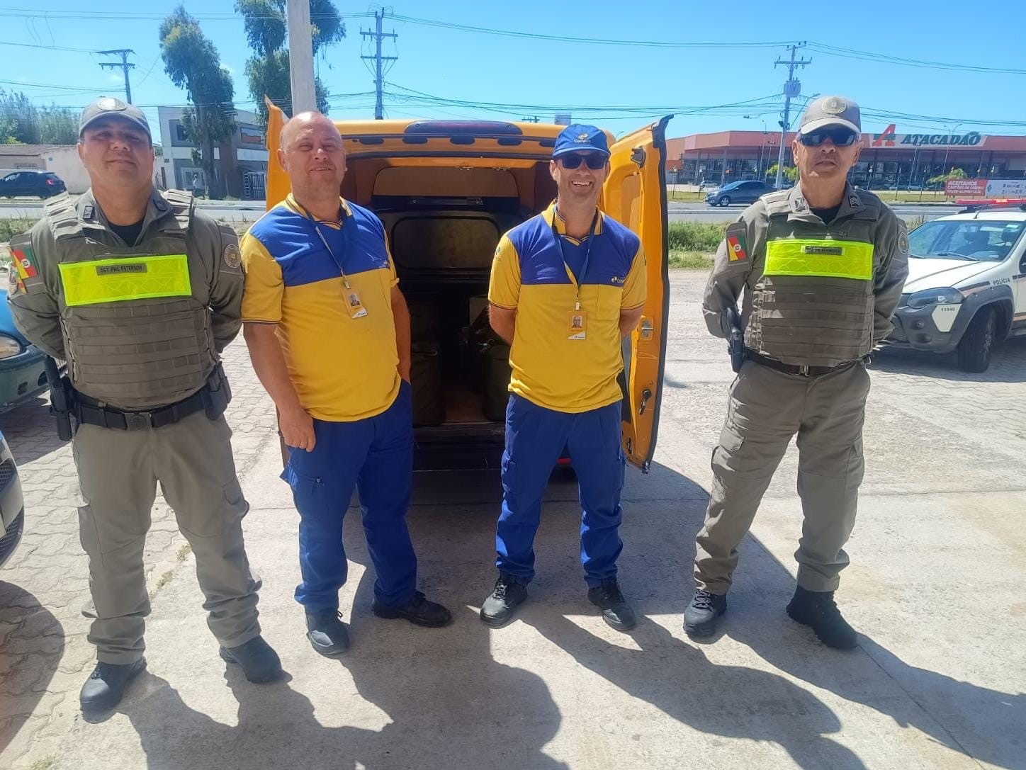 Brigada Militar realiza operação de segurança durante o Enem 2025 em Rio Grande