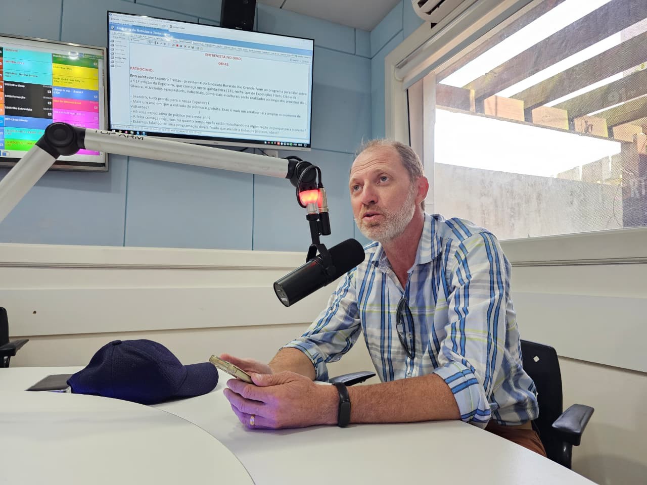 Entrevista do Giro Oceano desta quinta-feira, recebeu o presidente do Sindicato Rural, Leandro Freitas