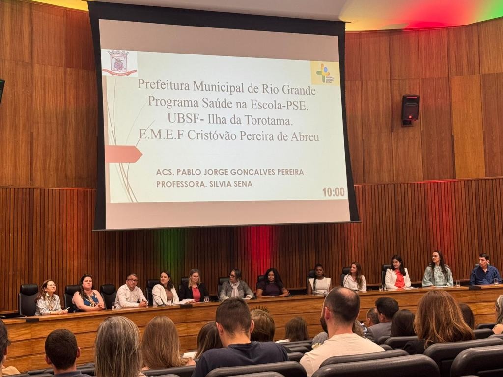 Rio Grande apresenta projetos sobre saúde do adolescente na Mostra Temática Estadual do Programa Saúde na Escola