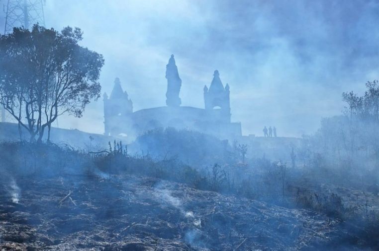 Incêndio atinge parque turístico em Canguçu e  área de preservação ambiental