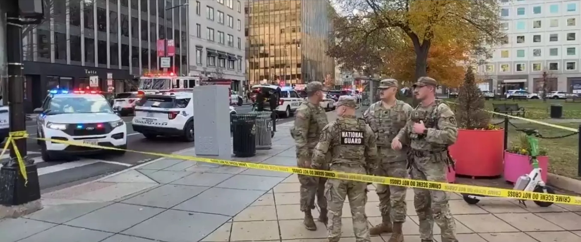 Militares da Guarda Nacional dos EUA são mortos em tiroteio, em Washington