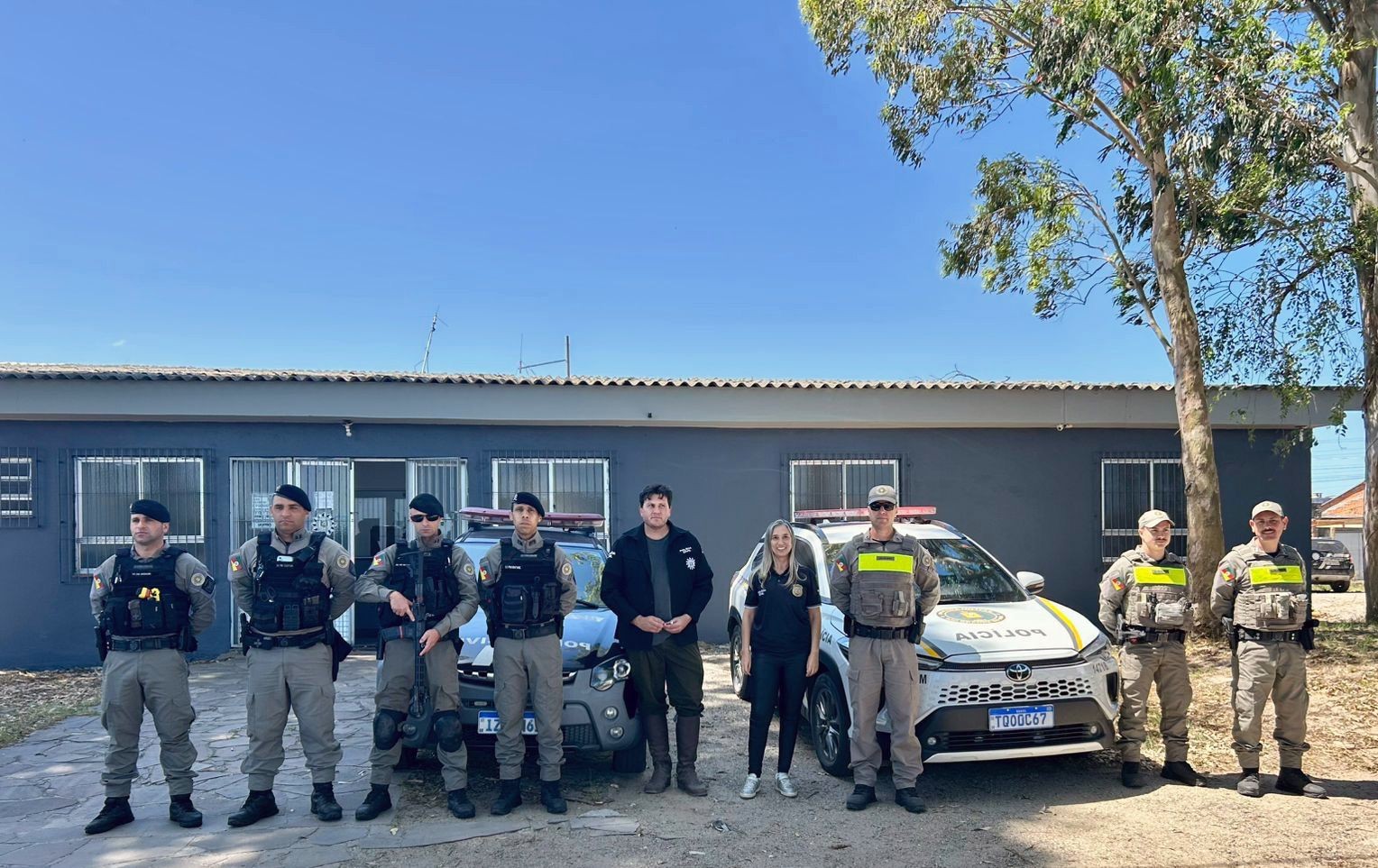 Brigada Militar e Polícia Civil concluem operação contra o abigeato na região 