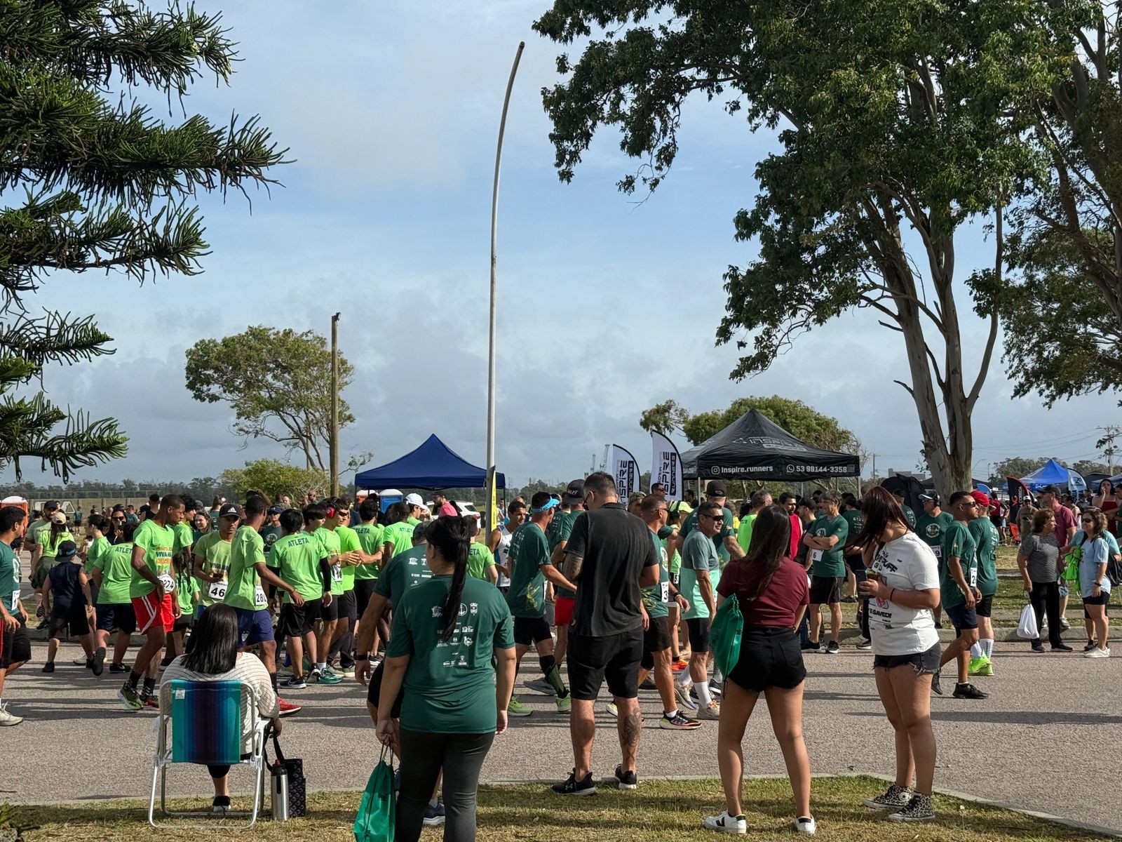 Corrida dos Fuzileiros Navais reúne 619 atletas na manhã deste domingo