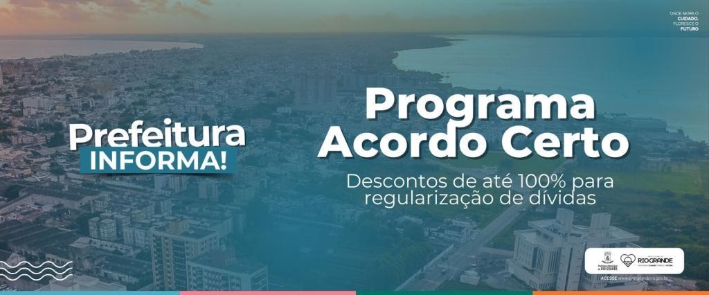 Contribuintes têm até 23 de dezembro para negociar débitos com a Prefeitura