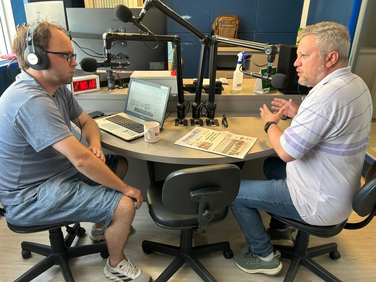 Vereador Ronaldo Quadrado fala sobre o atual momento do Poder Legislativo, no Giro da Manhã