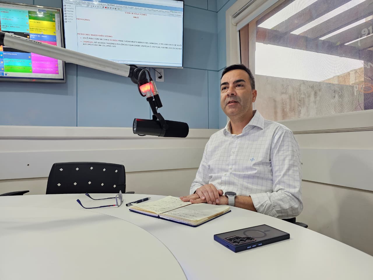 Giro Oceano recebe presidente da Câmara do Comércio para debate sobre logística, infraestrutura e desenvolvimento regional