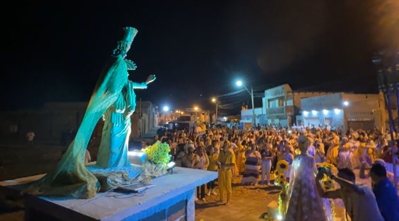 5ª Festa de Oxum reúne devotos para inauguração do monumento dedicado à Mãe Oxum em São José do Norte