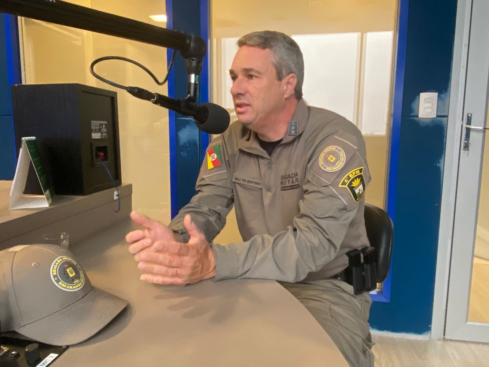 No Giro da Manhã, Comandante do 4º BPM fala sobre redução dos índices criminais em Pelotas