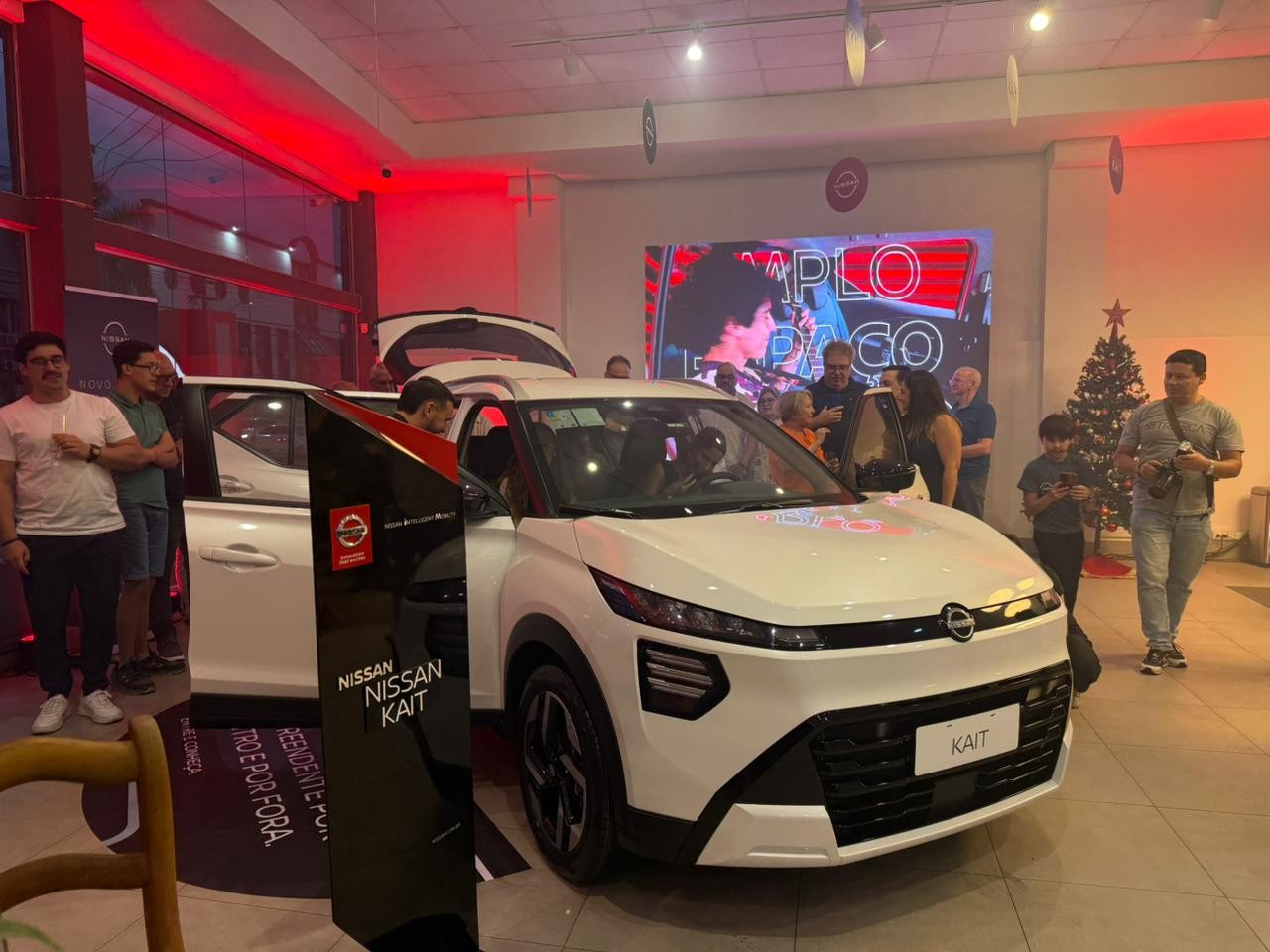 Oceano Pelotas presente no lançamento do Kait na Itaimbé Nissan