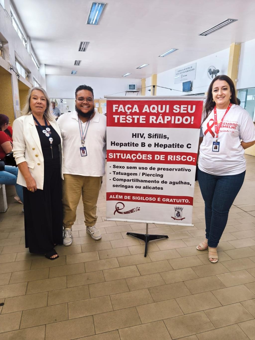 Dezembro Vermelho reforça prevenção ao HIV e ISTs em Rio Grande